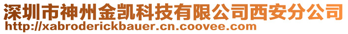 深圳市神州金凱科技有限公司西安分公司