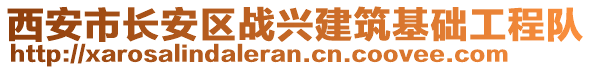 西安市長安區(qū)戰(zhàn)興建筑基礎(chǔ)工程隊