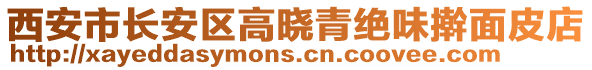 西安市長(zhǎng)安區(qū)高曉青絕味搟面皮店