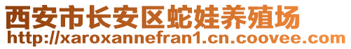 西安市長安區(qū)蛇娃養(yǎng)殖場