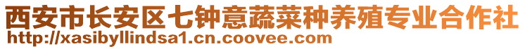 西安市長(zhǎng)安區(qū)七鐘意蔬菜種養(yǎng)殖專業(yè)合作社