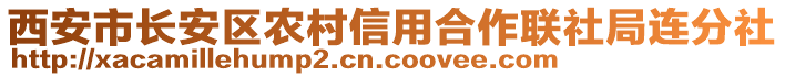 西安市長安區農村信用合作聯社局連分社