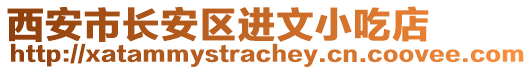 西安市長(zhǎng)安區(qū)進(jìn)文小吃店