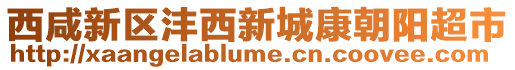 西咸新區(qū)灃西新城康朝陽(yáng)超市