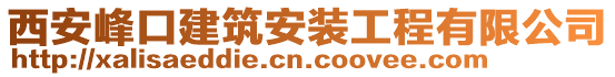 西安峰口建筑安裝工程有限公司