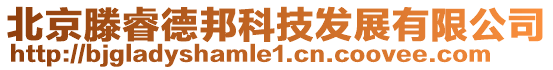 北京滕睿德邦科技發展有限公司