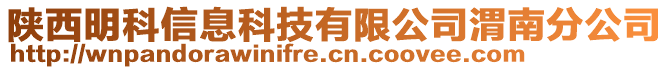 陜西明科信息科技有限公司渭南分公司