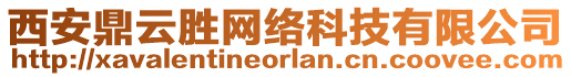 西安鼎云勝網(wǎng)絡(luò)科技有限公司