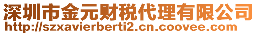 深圳市金元財稅代理有限公司