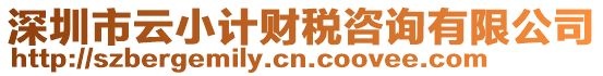 深圳市云小計財稅咨詢有限公司
