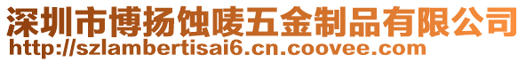 深圳市博揚(yáng)蝕嘜五金制品有限公司