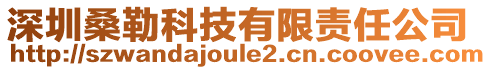 深圳桑勒科技有限責(zé)任公司