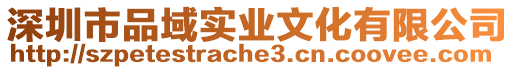 深圳市品域實業文化有限公司