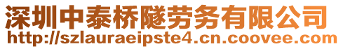 深圳中泰橋隧勞務有限公司