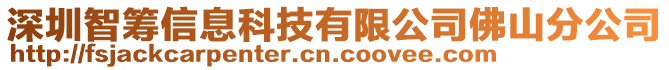 深圳智籌信息科技有限公司佛山分公司