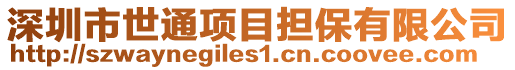 深圳市世通項目擔保有限公司
