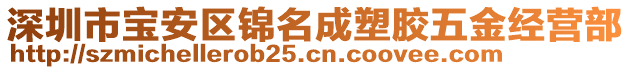 深圳市寶安區(qū)錦名成塑膠五金經(jīng)營(yíng)部