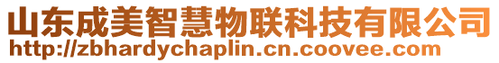 山東成美智慧物聯科技有限公司