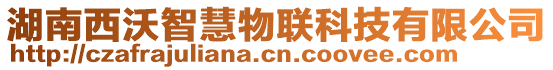 湖南西沃智慧物聯科技有限公司