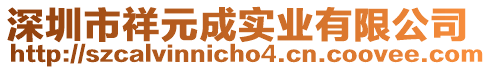 深圳市祥元成實業(yè)有限公司