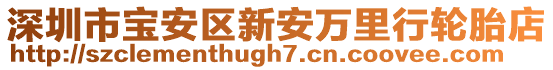 深圳市寶安區新安萬里行輪胎店