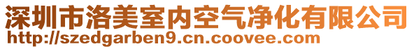 深圳市洛美室內空氣凈化有限公司