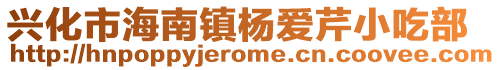 興化市海南鎮楊愛芹小吃部