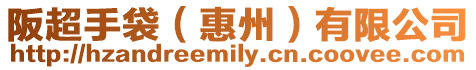 阪超手袋(惠州)有限公司