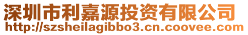 深圳市利嘉源投資有限公司