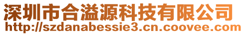 深圳市合溢源科技有限公司