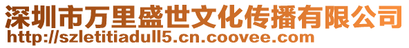 深圳市萬里盛世文化傳播有限公司