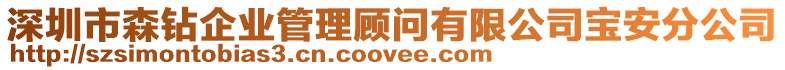深圳市森鉆企業(yè)管理顧問有限公司寶安分公司
