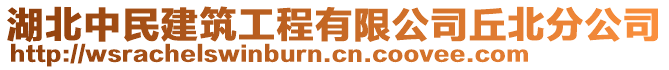 湖北中民建筑工程有限公司丘北分公司