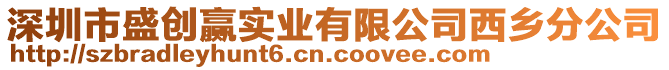 深圳市盛創(chuàng)贏實(shí)業(yè)有限公司西鄉(xiāng)分公司