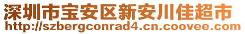 深圳市寶安區(qū)新安川佳超市