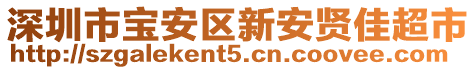 深圳市寶安區(qū)新安賢佳超市