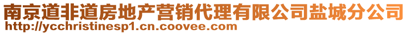 南京道非道房地產營銷代理有限公司鹽城分公司