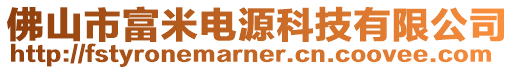 佛山市富米電源科技有限公司