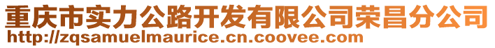 重慶市實力公路開發有限公司榮昌分公司
