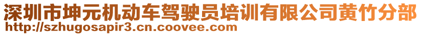 深圳市坤元機動車駕駛員培訓有限公司黃竹分部