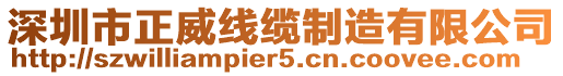 深圳市正威線纜制造有限公司