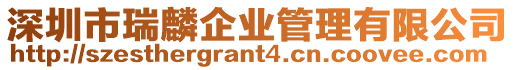 深圳市瑞麟企業(yè)管理有限公司