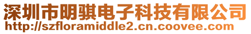 深圳市明騏電子科技有限公司