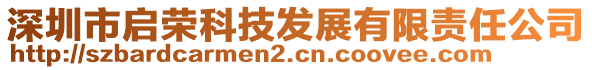 深圳市啟榮科技發(fā)展有限責(zé)任公司