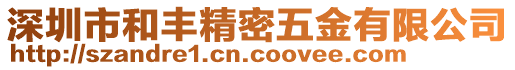 深圳市和豐精密五金有限公司