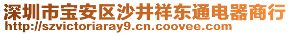 深圳市寶安區(qū)沙井祥東通電器商行