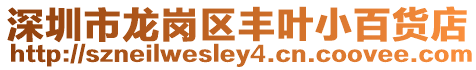 深圳市龍崗區(qū)豐葉小百貨店