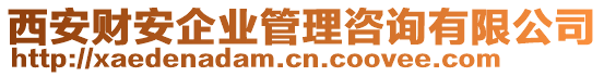 西安財安企業(yè)管理咨詢有限公司