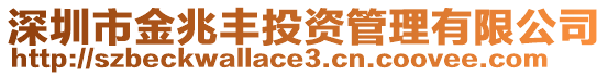 深圳市金兆豐投資管理有限公司