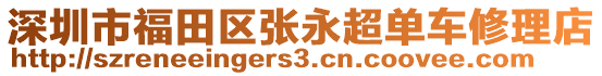 深圳市福田區(qū)張永超單車修理店